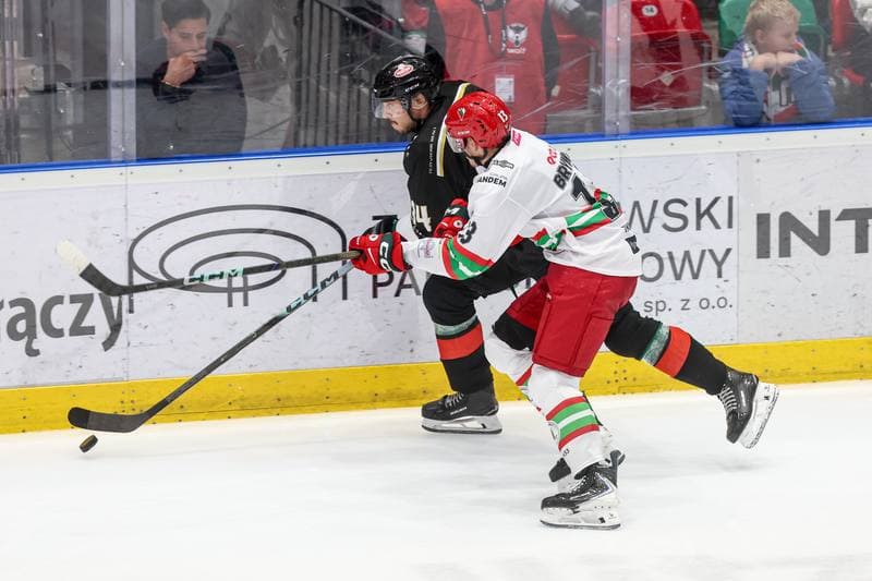 Ice Hockey. Tauron Hokej Liga. ECB Zaglebie Sosnowiec - GKS Tychy. 28.09.2025