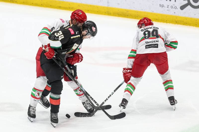 Ice Hockey. Tauron Hokej Liga. ECB Zaglebie Sosnowiec - GKS Tychy. 28.09.2025