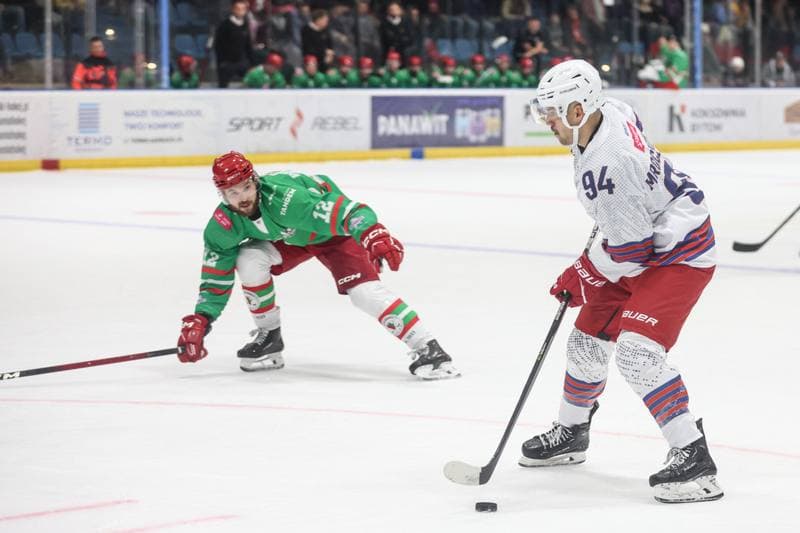 Ice Hockey. Tauron Hokej Liga. BS Polonia Bytom - Zaglebie Sosnowiec. 26.09.2025