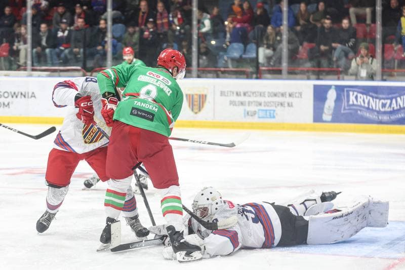 Ice Hockey. Tauron Hokej Liga. BS Polonia Bytom - Zaglebie Sosnowiec. 26.09.2025