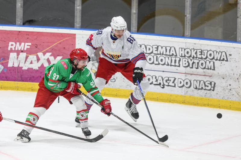 Ice Hockey. Tauron Hokej Liga. BS Polonia Bytom - Zaglebie Sosnowiec. 26.09.2025