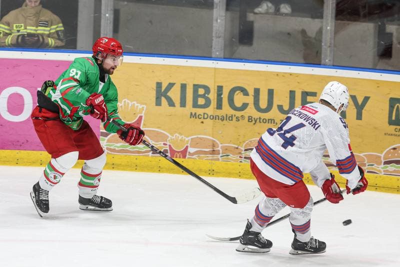 Ice Hockey. Tauron Hokej Liga. BS Polonia Bytom - Zaglebie Sosnowiec. 26.09.2025
