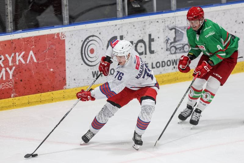 Ice Hockey. Tauron Hokej Liga. BS Polonia Bytom - Zaglebie Sosnowiec. 26.09.2025