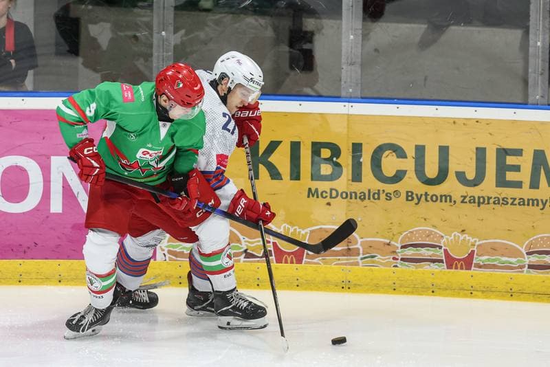 Ice Hockey. Tauron Hokej Liga. BS Polonia Bytom - Zaglebie Sosnowiec. 26.09.2025