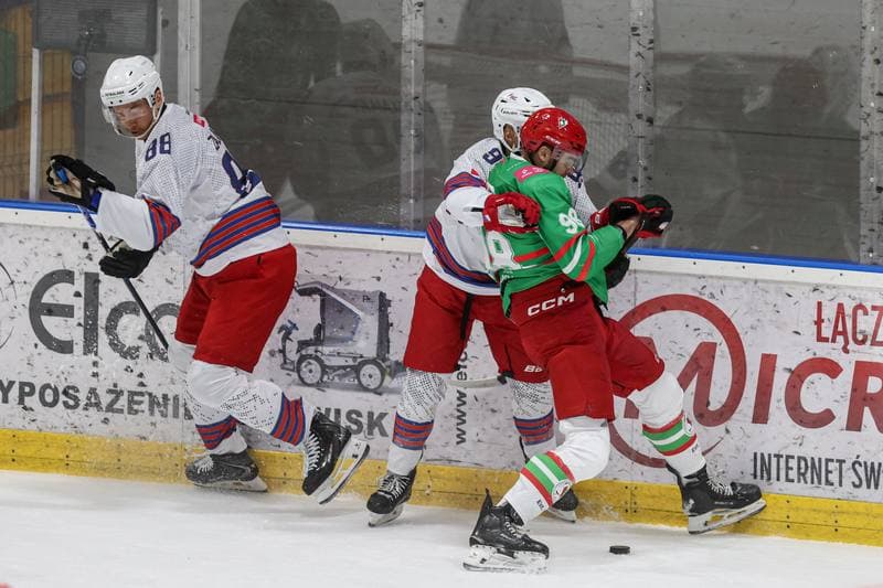 Ice Hockey. Tauron Hokej Liga. BS Polonia Bytom - Zaglebie Sosnowiec. 26.09.2025