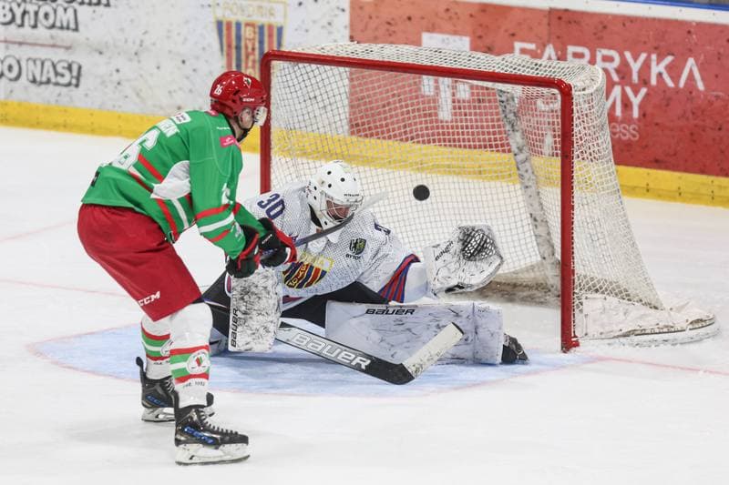 Ice Hockey. Tauron Hokej Liga. BS Polonia Bytom - Zaglebie Sosnowiec. 26.09.2025