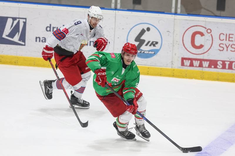 Ice Hockey. Tauron Hokej Liga. BS Polonia Bytom - Zaglebie Sosnowiec. 26.09.2025