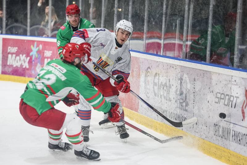 Ice Hockey. Tauron Hokej Liga. BS Polonia Bytom - Zaglebie Sosnowiec. 26.09.2025