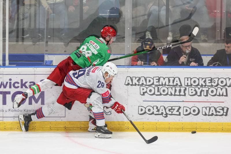 Ice Hockey. Tauron Hokej Liga. BS Polonia Bytom - Zaglebie Sosnowiec. 26.09.2025