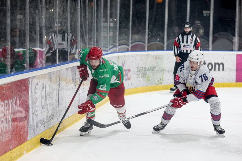 Ice Hockey. Tauron Hokej Liga. BS Polonia Bytom - Zaglebie Sosnowiec. 26.09.2025