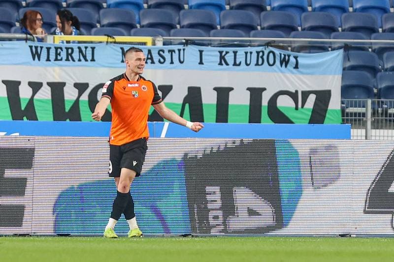 Football. Betclic I liga. Ruch Chorzow - Chrobry Glogow. 22.09.2025