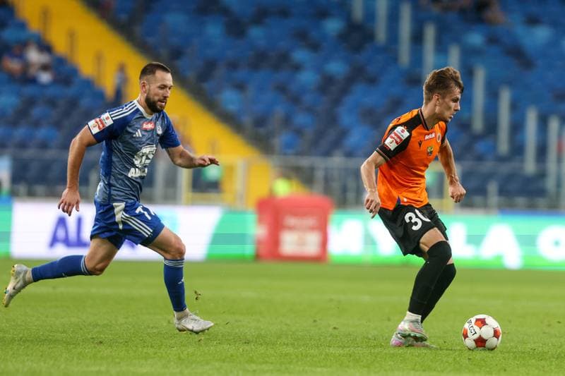 Football. Betclic I liga. Ruch Chorzow - Chrobry Glogow. 22.09.2025