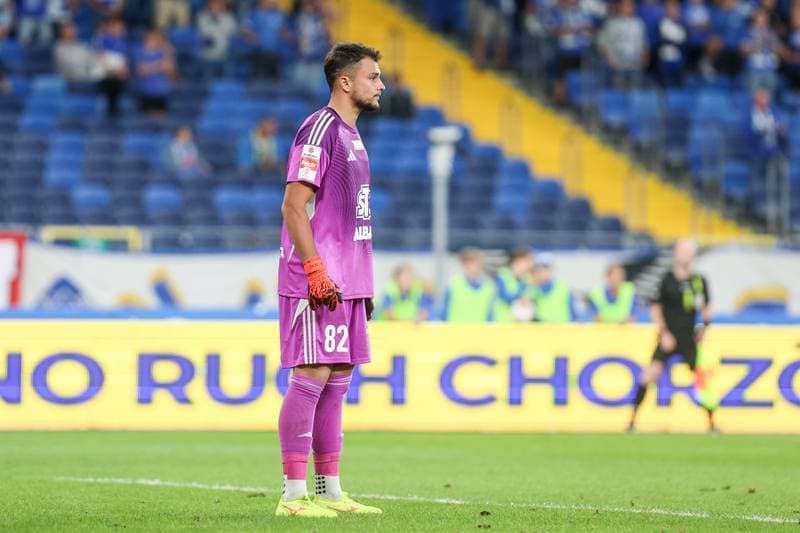Football. Betclic I liga. Ruch Chorzow - Chrobry Glogow. 22.09.2025