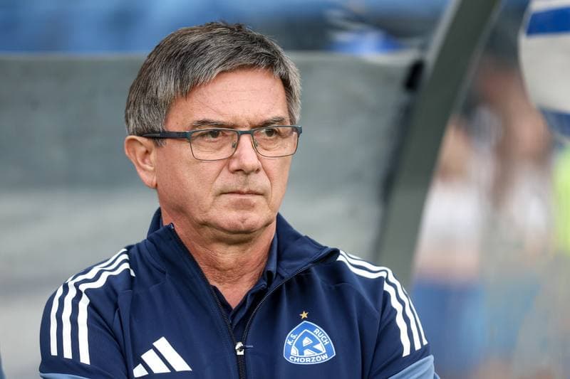 Football. Betclic I liga. Ruch Chorzow - Chrobry Glogow. 22.09.2025