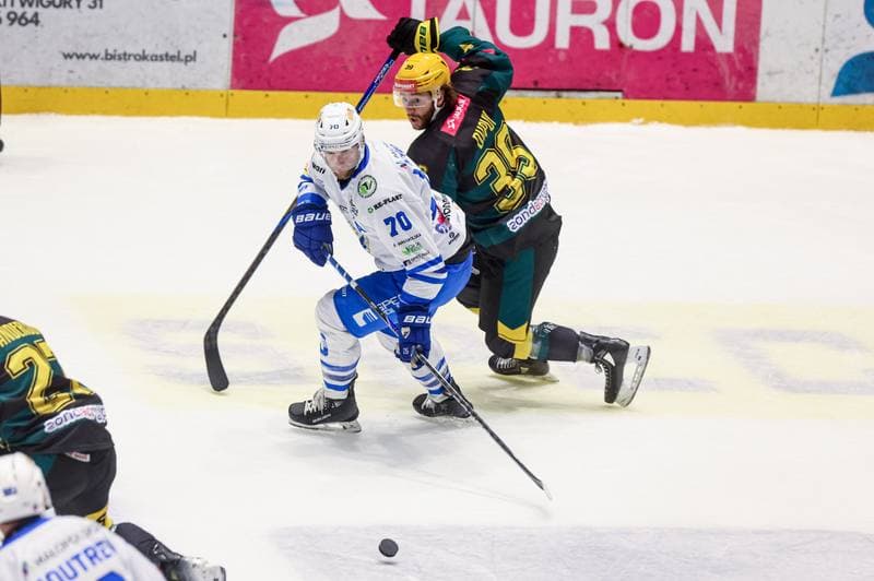 Ice Hockey. Tauron Hokej Liga. KS Unia Oswiecim - GKS Katowice. 23.09.2025