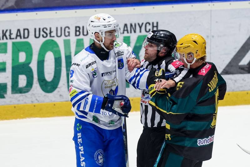 Ice Hockey. Tauron Hokej Liga. KS Unia Oswiecim - GKS Katowice. 23.09.2025