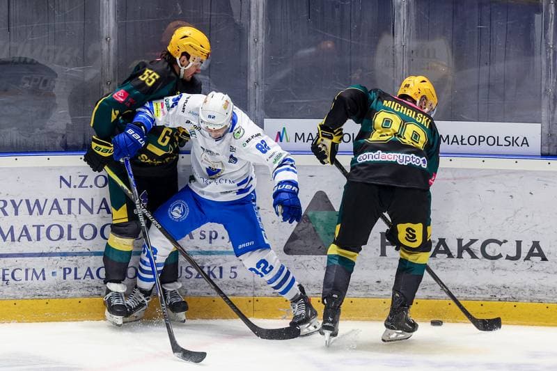 Ice Hockey. Tauron Hokej Liga. KS Unia Oswiecim - GKS Katowice. 23.09.2025