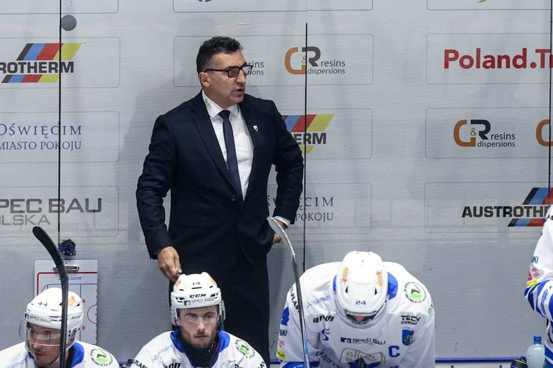 Ice Hockey. Tauron Hokej Liga. KS Unia Oswiecim - GKS Katowice. 23.09.2025