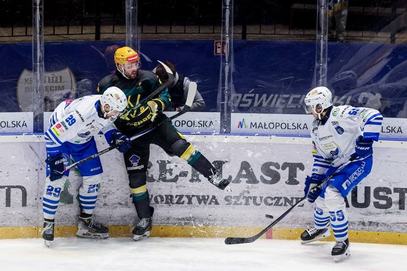 Ice Hockey. Tauron Hokej Liga. KS Unia Oswiecim - GKS Katowice. 23.09.2025