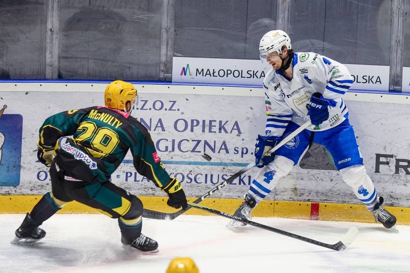 Ice Hockey. Tauron Hokej Liga. KS Unia Oswiecim - GKS Katowice. 23.09.2025