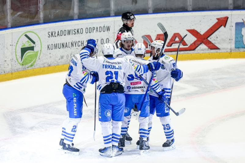 Ice Hockey. Tauron Hokej Liga. KS Unia Oswiecim - GKS Katowice. 23.09.2025
