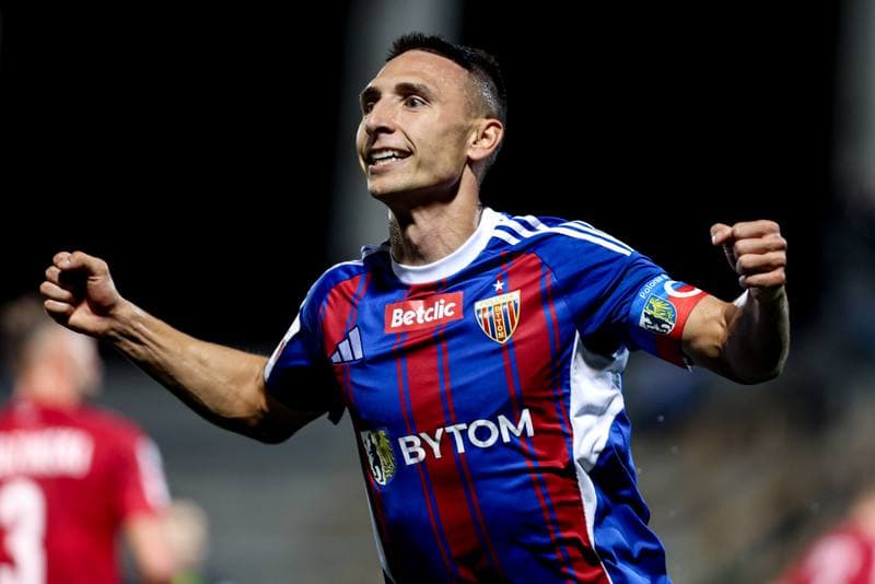 Football. Betclic I liga. Polonia Bytom - Miedz Legnica. 20.09.2025