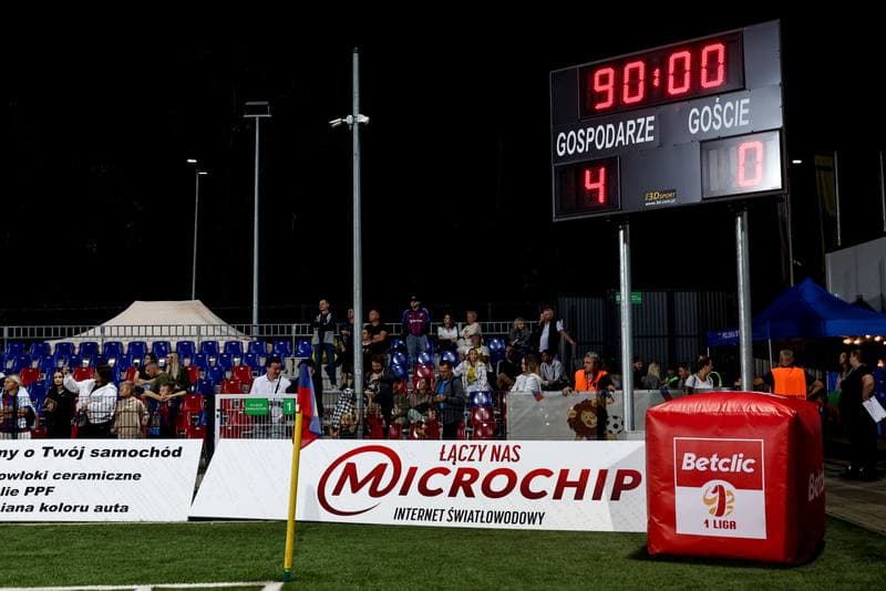 Football. Betclic I liga. Polonia Bytom - Miedz Legnica. 20.09.2025