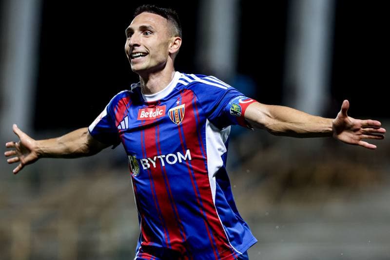 Football. Betclic I liga. Polonia Bytom - Miedz Legnica. 20.09.2025
