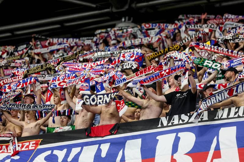 Football. PKO BP Ekstraklasa. Gornik Zabrze - Widzew Lodz. 21.09.2025