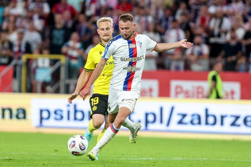Football. PKO BP Ekstraklasa. Gornik Zabrze - Widzew Lodz. 21.09.2025