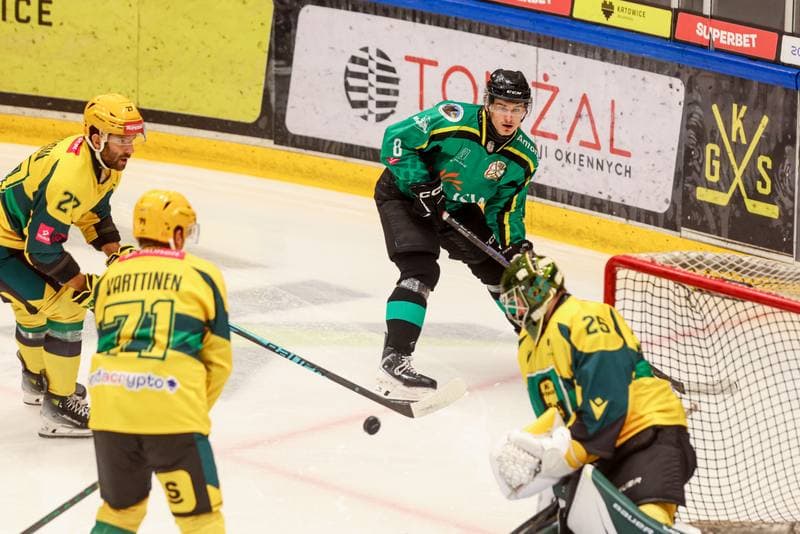 Ice Hockey. Tauron Hokej Liga. GKS Katowice - JKH GKS Jastrzebie. 21.09.2025