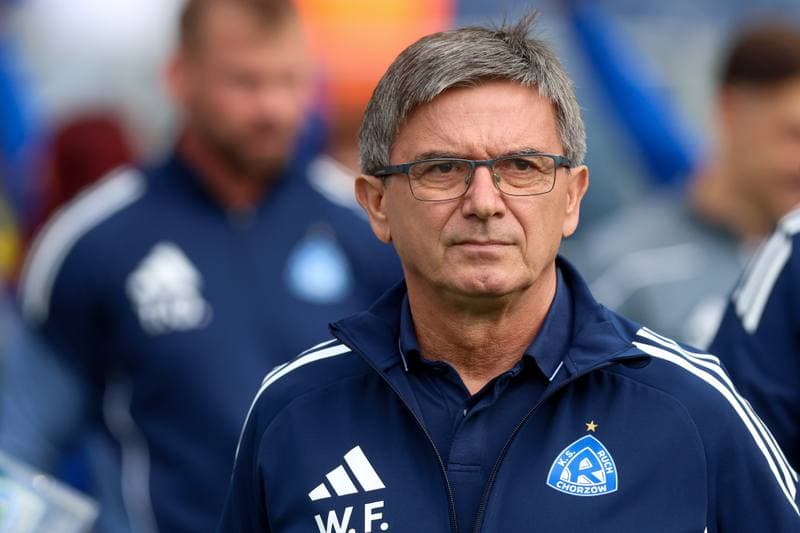 Football. Betclic I liga. Ruch Chorzow - LKS Lodz. 14.09.2025
