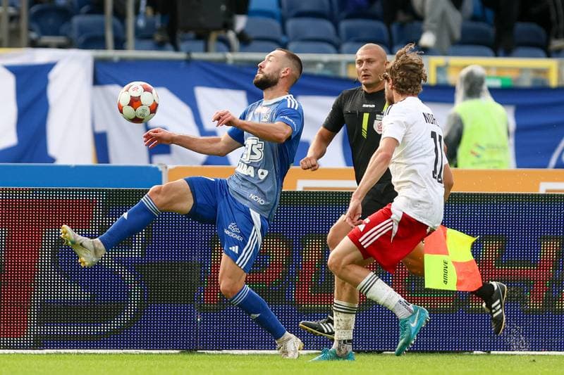 Football. Betclic I liga. Ruch Chorzow - LKS Lodz. 14.09.2025