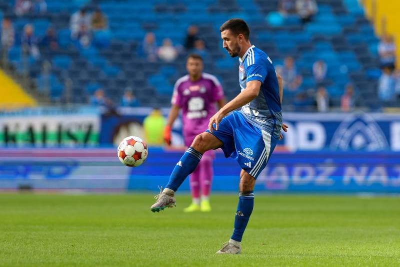 Football. Betclic I liga. Ruch Chorzow - LKS Lodz. 14.09.2025