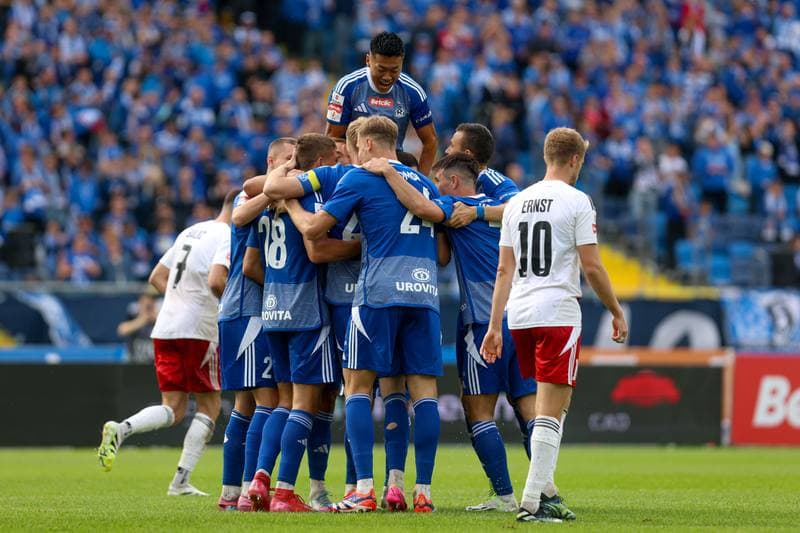 Football. Betclic I liga. Ruch Chorzow - LKS Lodz. 14.09.2025