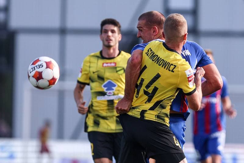 Football. Betclic I liga. Polonia Bytom - Wieczysta Krakow. 30.08.2025