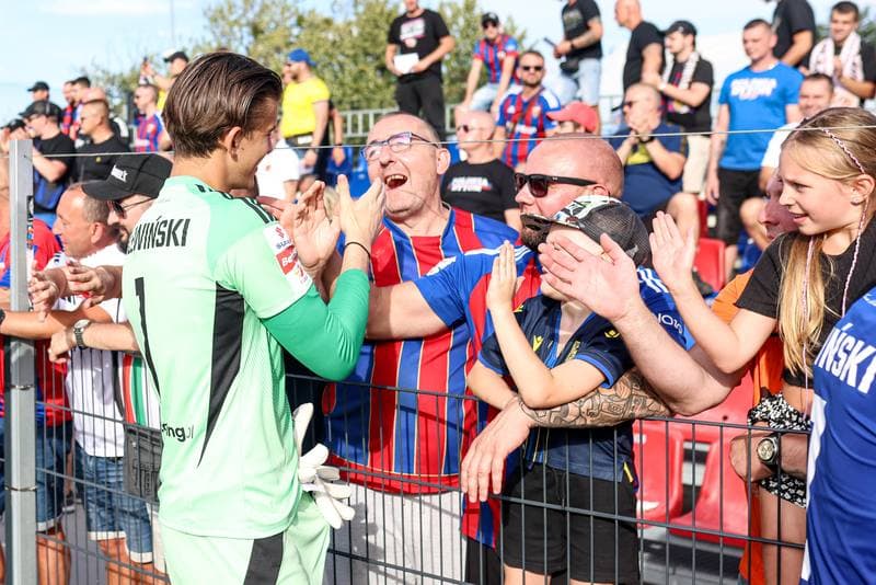 Football. Betclic I liga. Polonia Bytom - Wieczysta Krakow. 30.08.2025