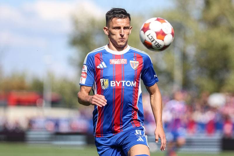 Football. Betclic I liga. Polonia Bytom - Wieczysta Krakow. 30.08.2025