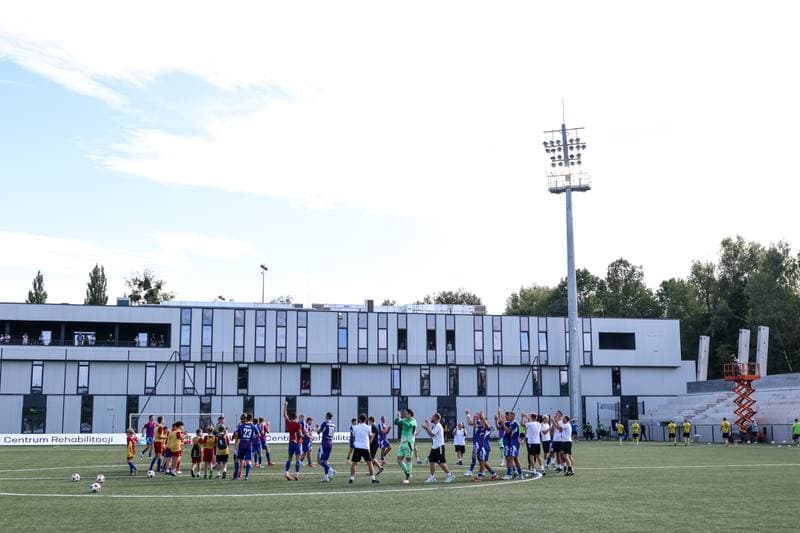 Football. Betclic I liga. Polonia Bytom - Wieczysta Krakow. 30.08.2025