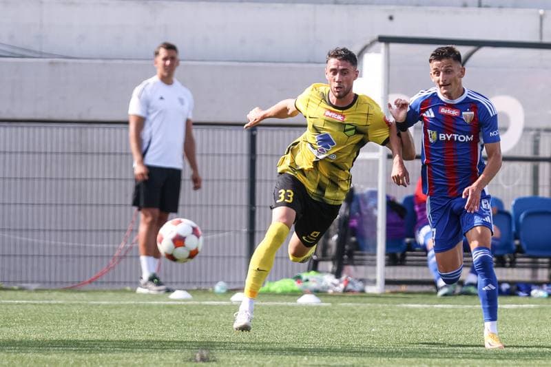 Football. Betclic I liga. Polonia Bytom - Wieczysta Krakow. 30.08.2025