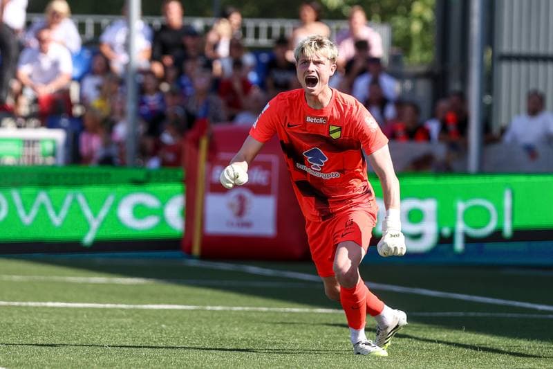 Football. Betclic I liga. Polonia Bytom - Wieczysta Krakow. 30.08.2025