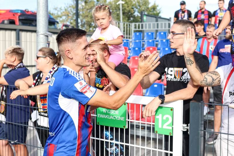 Football. Betclic I liga. Polonia Bytom - Wieczysta Krakow. 30.08.2025