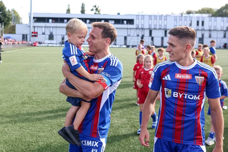 Football. Betclic I liga. Polonia Bytom - Wieczysta Krakow. 30.08.2025