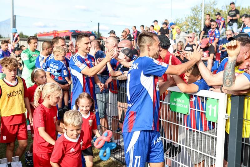 Football. Betclic I liga. Polonia Bytom - Wieczysta Krakow. 30.08.2025