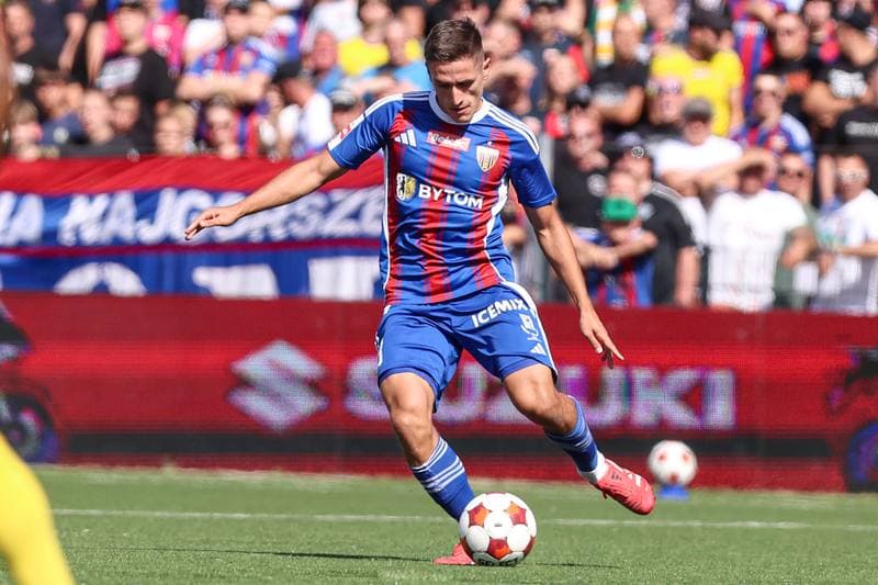 Football. Betclic I liga. Polonia Bytom - Wieczysta Krakow. 30.08.2025