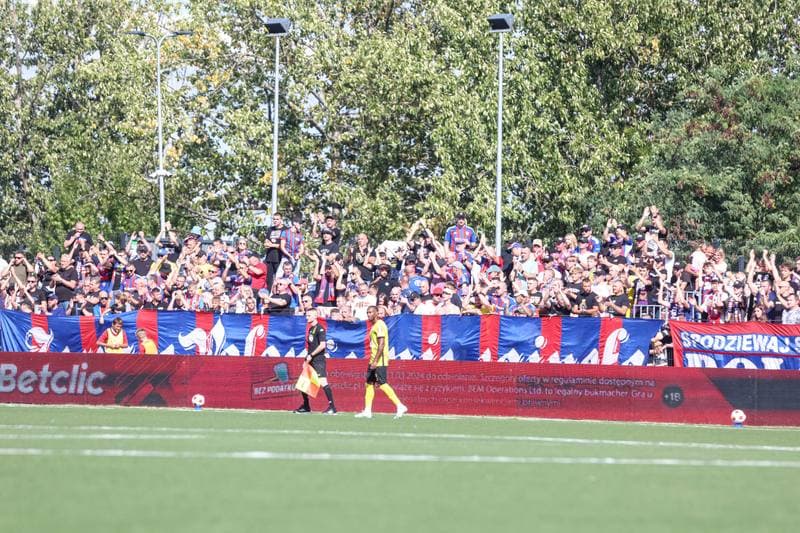 Football. Betclic I liga. Polonia Bytom - Wieczysta Krakow. 30.08.2025