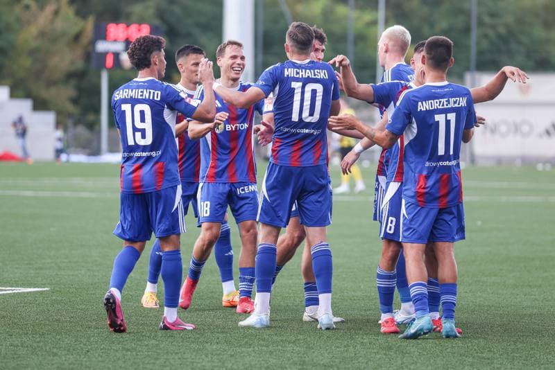 Football. Betclic I liga. Polonia Bytom - Wieczysta Krakow. 30.08.2025