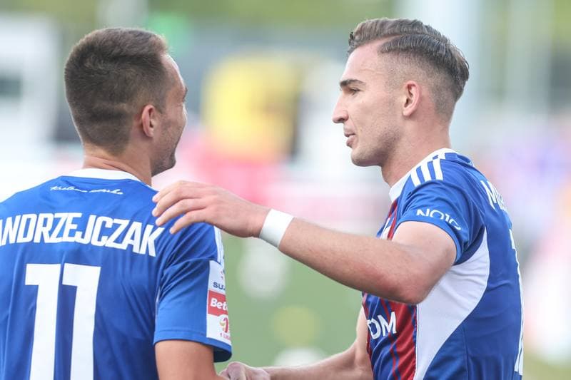 Football. Betclic I liga. Polonia Bytom - Wieczysta Krakow. 30.08.2025