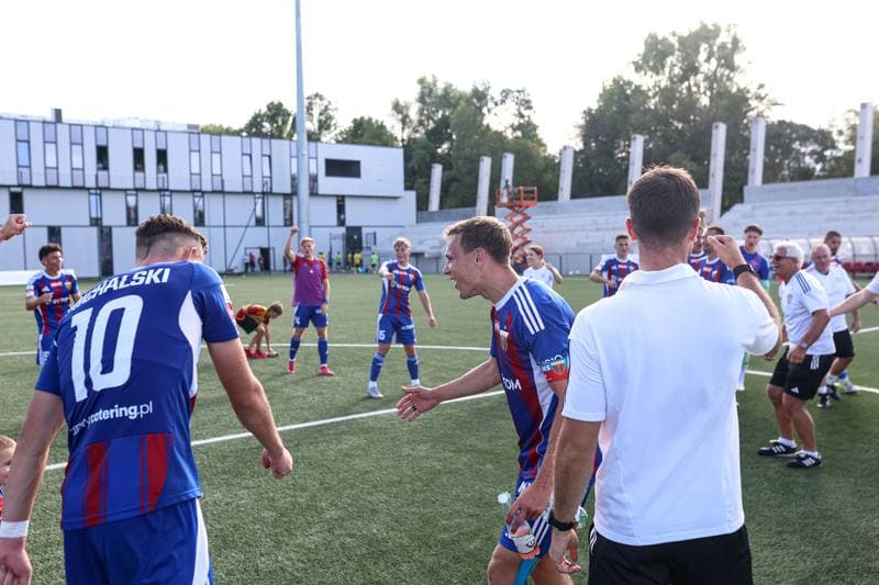 Football. Betclic I liga. Polonia Bytom - Wieczysta Krakow. 30.08.2025