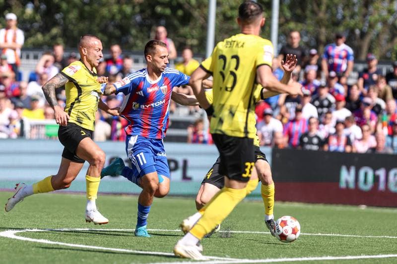 Football. Betclic I liga. Polonia Bytom - Wieczysta Krakow. 30.08.2025